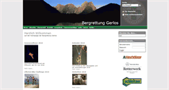Desktop Screenshot of gerlos.bergrettung-tirol.at