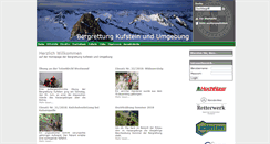 Desktop Screenshot of kufstein.bergrettung-tirol.at