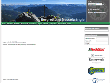 Tablet Screenshot of nesselwaengle.bergrettung-tirol.at